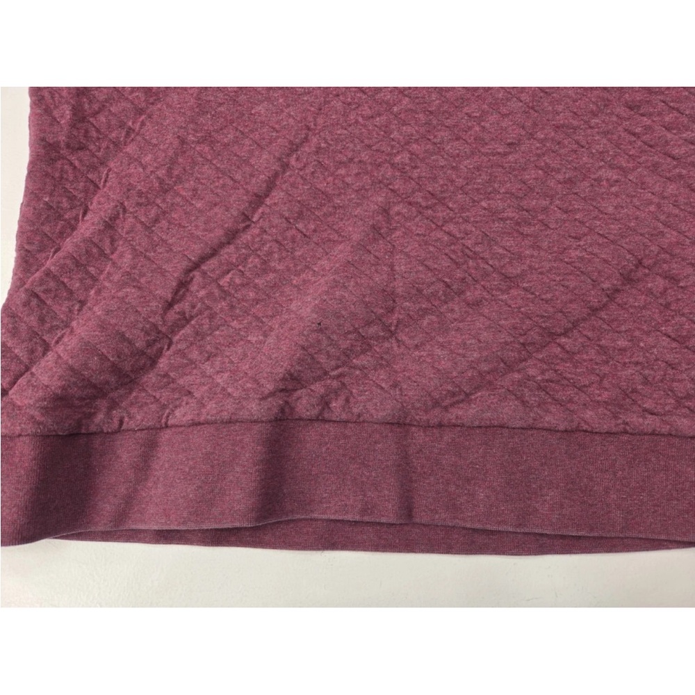 Patagonia Womens‎ Organic Cotton Quilt Snap-T Pullover Light Balsamic Burgundy S - Picture 4 of 9